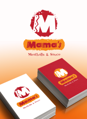 Mama's Meatballs & Sauce | Diseño de Logo por see why