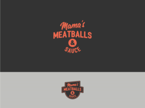 Mama's Meatballs & Sauce | Diseño de Logo por mldtrvs