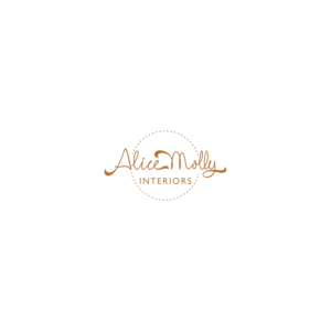 Logo Design by Roz for Alice Molly Interiors  | Design: #17011869