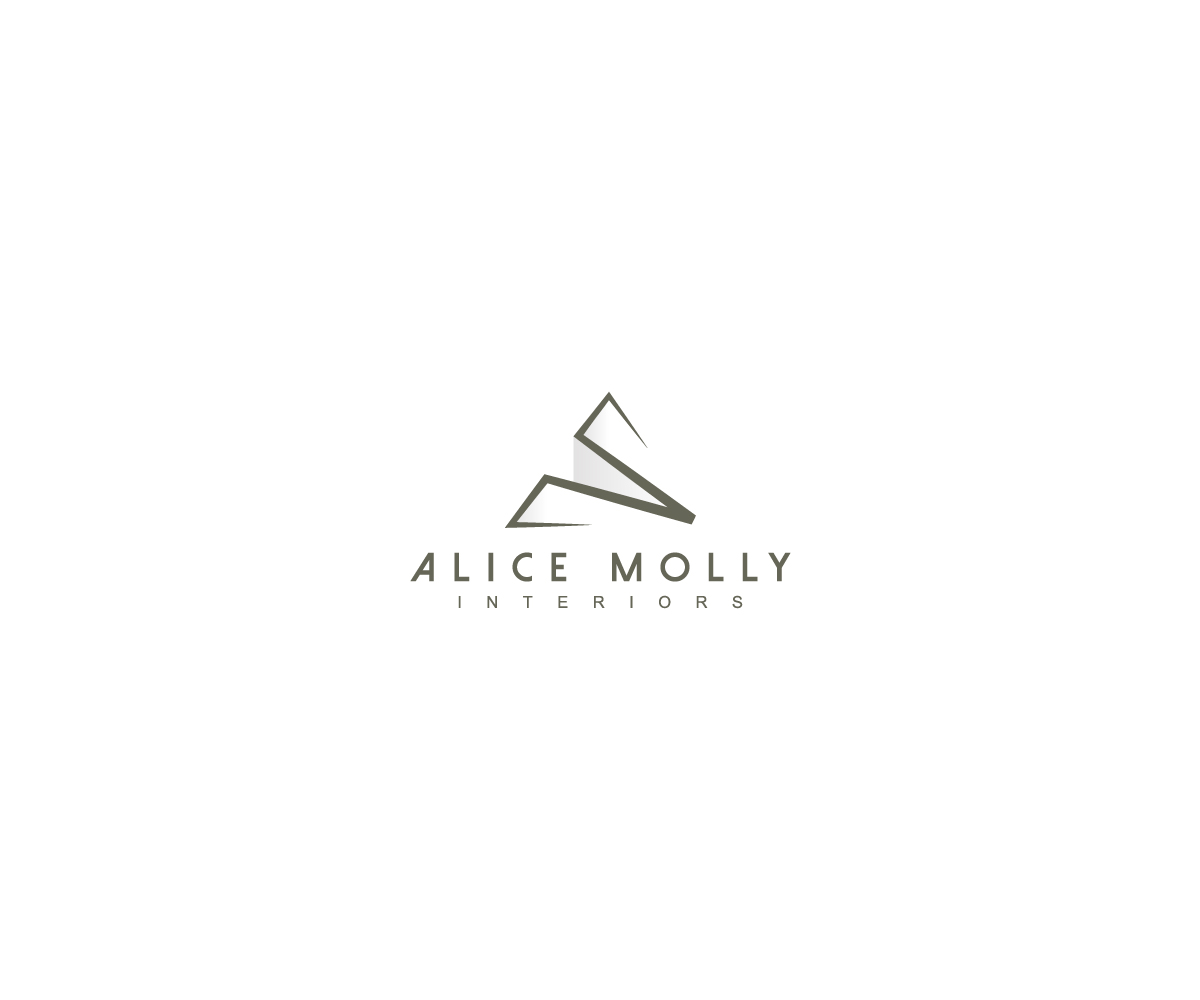Logo Design by arcoalex for Alice Molly Interiors  | Design #17009537