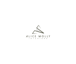 Logo Design by arcoalex for Alice Molly Interiors  | Design: #17009537