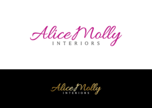 Logo Design by creative.bugs for Alice Molly Interiors  | Design: #17011925