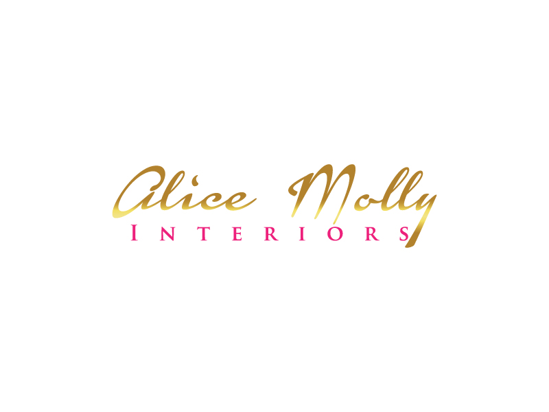 Logo Design by logoboss 3 for Alice Molly Interiors  | Design #17012935