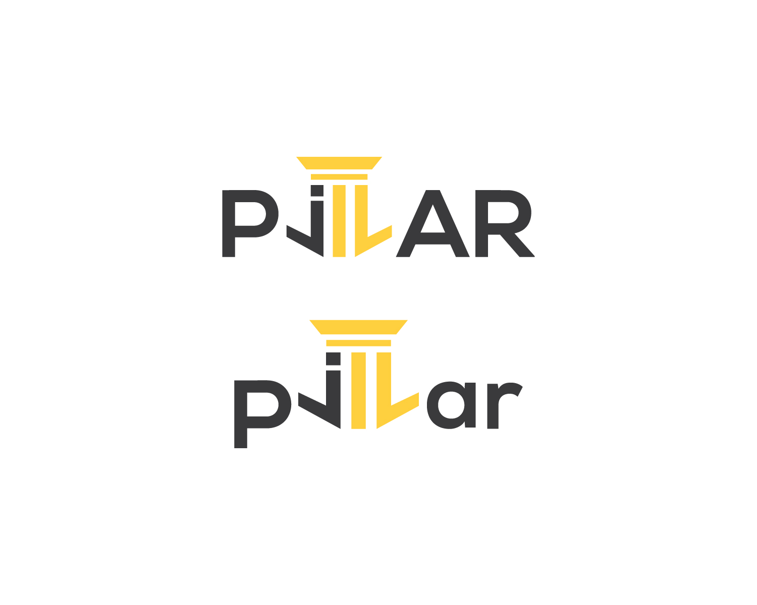 Logo Design by MAWBM for Pillar Architecture Pty Ltd | Design #17051687