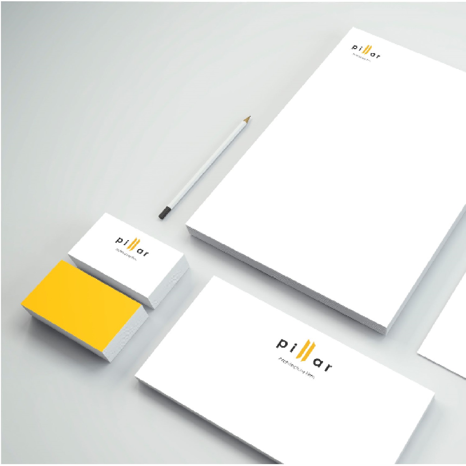 Logo Design by Francisco Lauande for Pillar Architecture Pty Ltd | Design #17106791