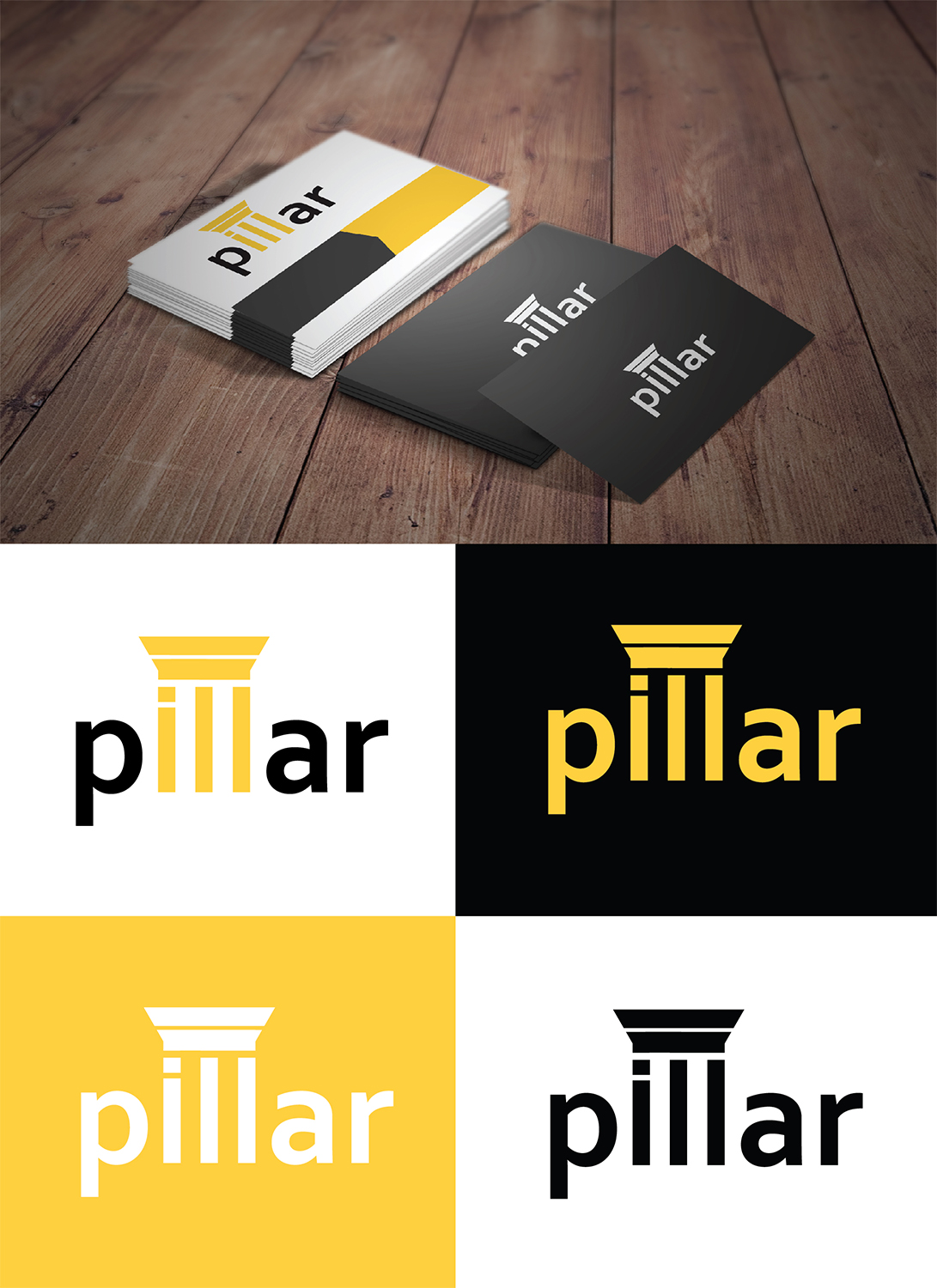 Logo Design by kuya.P for Pillar Architecture Pty Ltd | Design #17043360