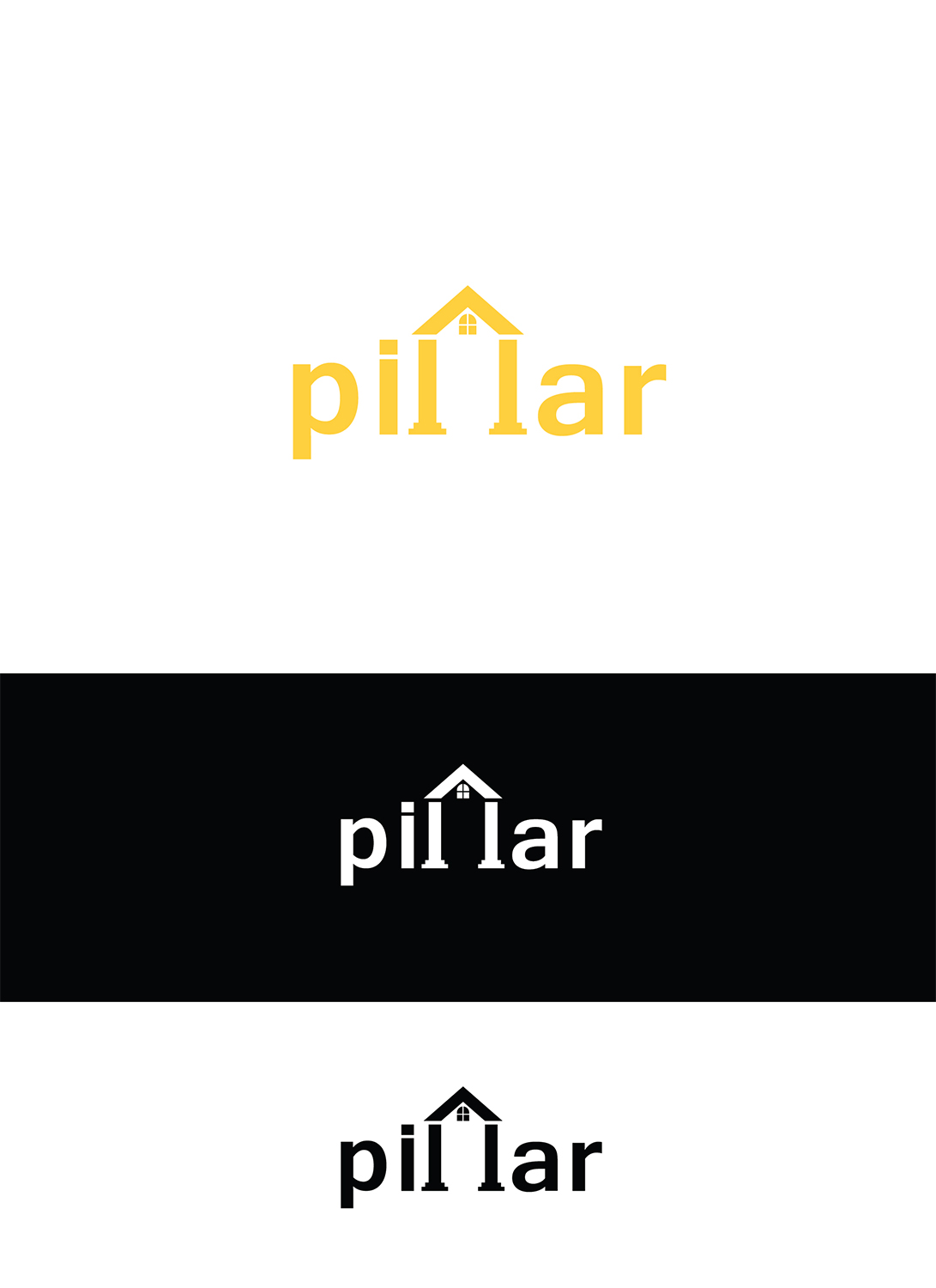Logo Design by kuya.P for Pillar Architecture Pty Ltd | Design #17097389