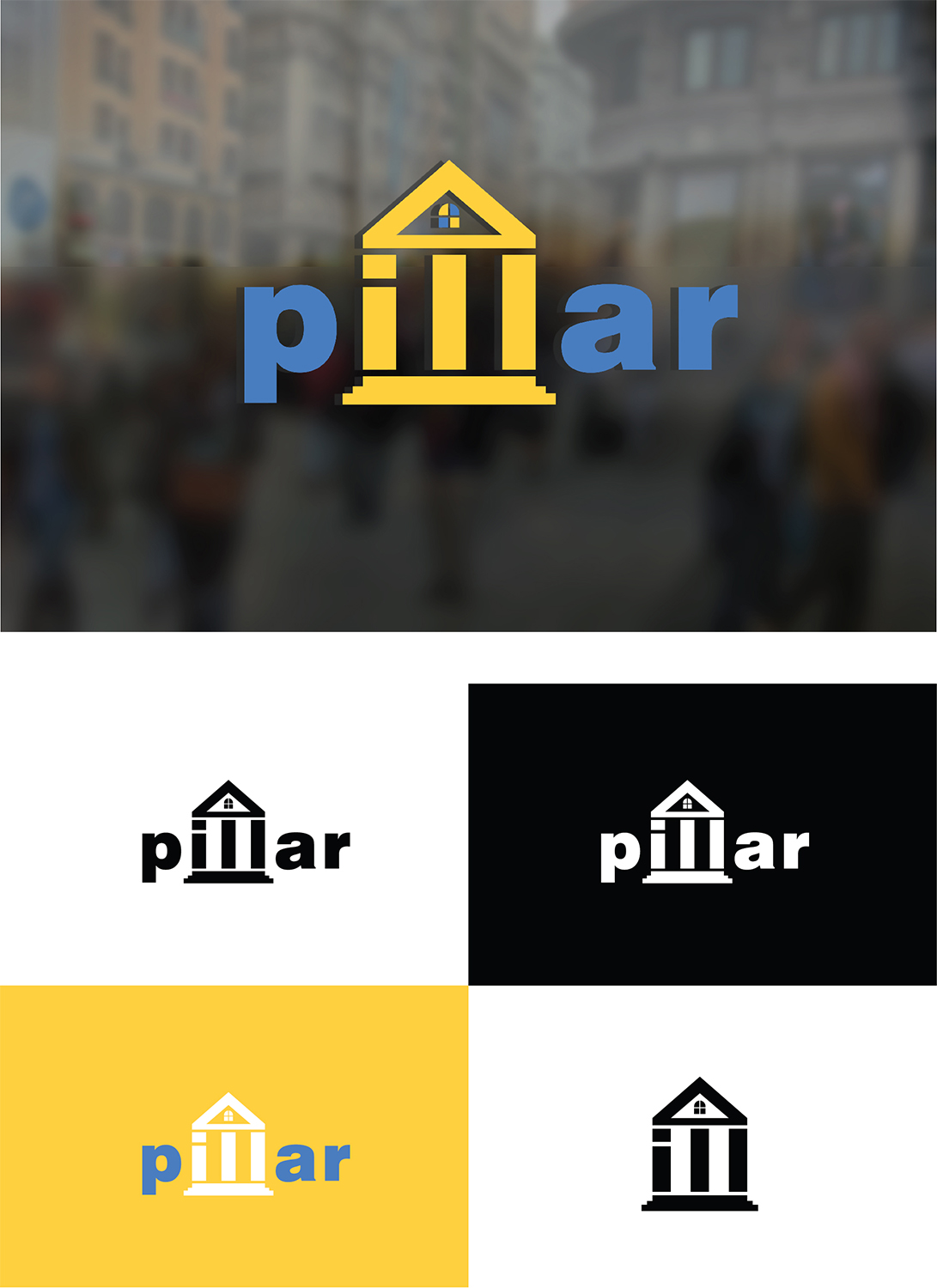 Logo Design by kuya.P for Pillar Architecture Pty Ltd | Design #17106804