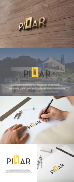 Logo Design by fatiyadesign for Pillar Architecture Pty Ltd | Design #17150604