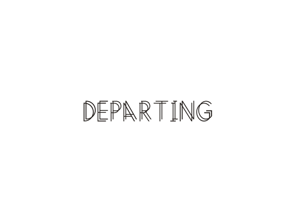 Logo Design by Rawk for Departing, LLC | Design #2739797