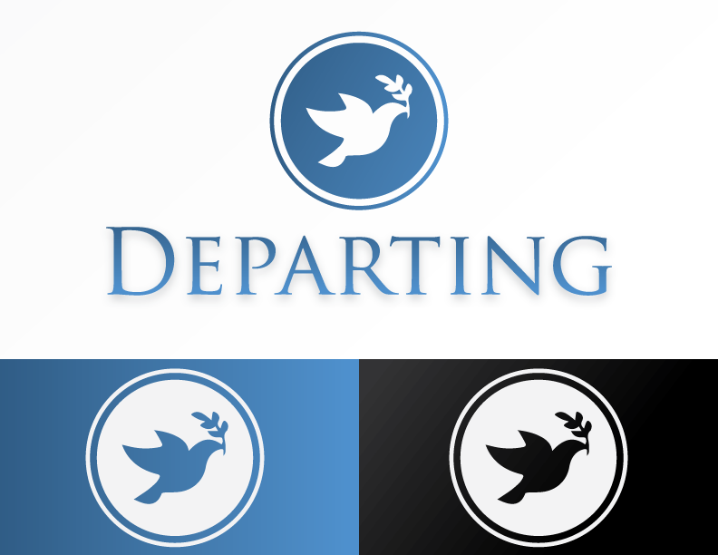 Logo Design by All American Designs for Departing, LLC | Design #2701374