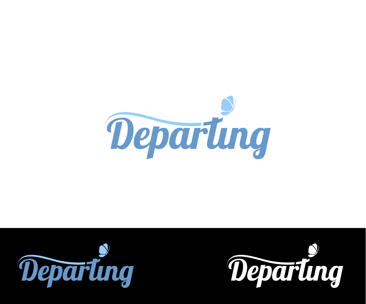 Diseño de Logo por GliderGraphx para Departing, LLC | Diseño #2707023