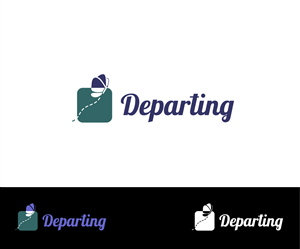 Logo Design by GliderGraphx for Departing, LLC | Design: #2708490