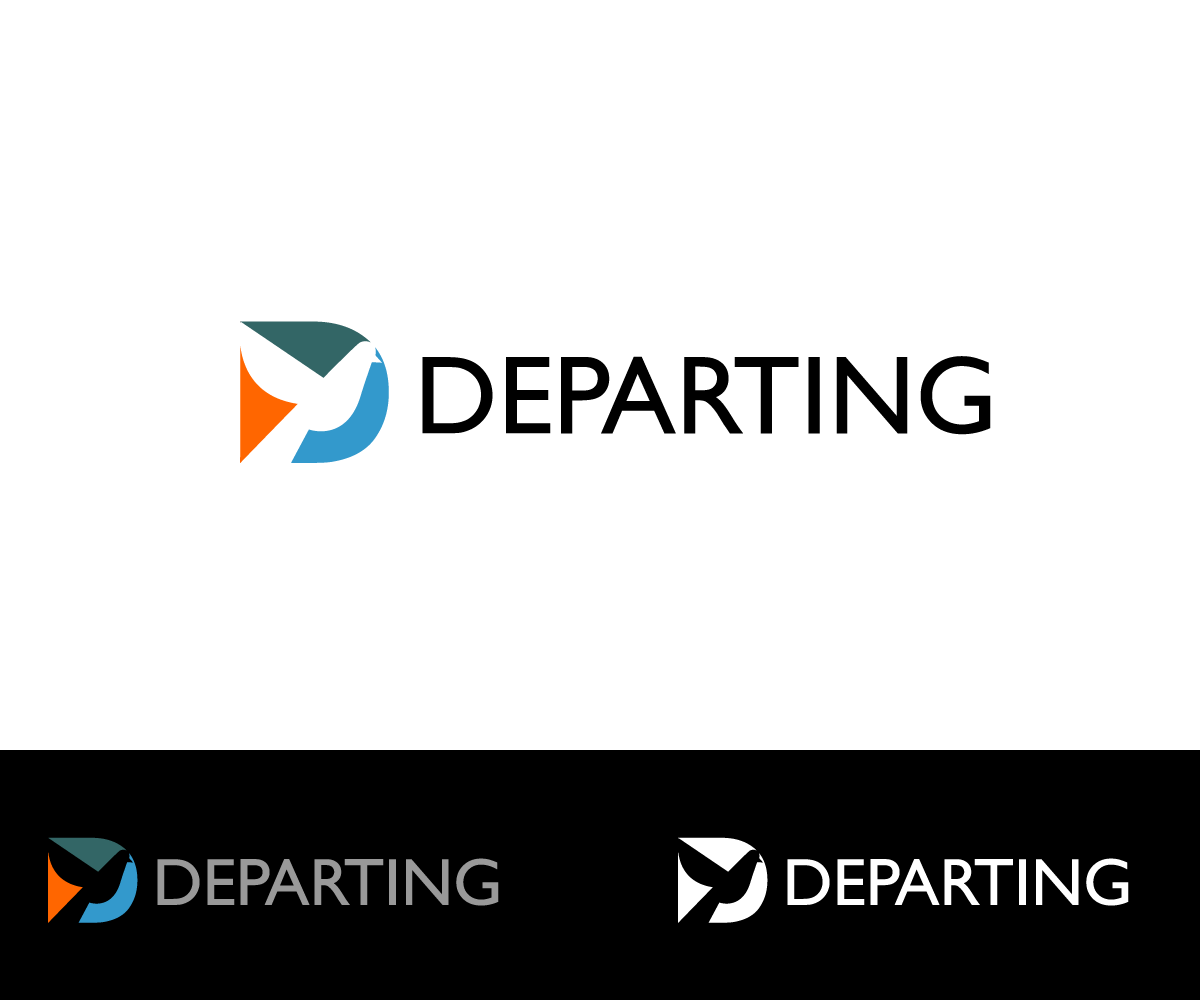 Logo Design by GliderGraphx for Departing, LLC | Design #2726370
