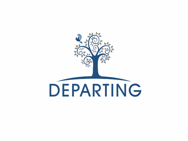 Logo Design by Ample Designs for Departing, LLC | Design #2716514