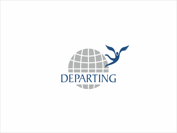 Logo Design by Ample Designs for Departing, LLC | Design #2716527