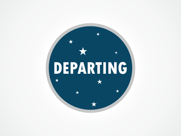 Logo Design by Ample Designs for Departing, LLC | Design #2716531