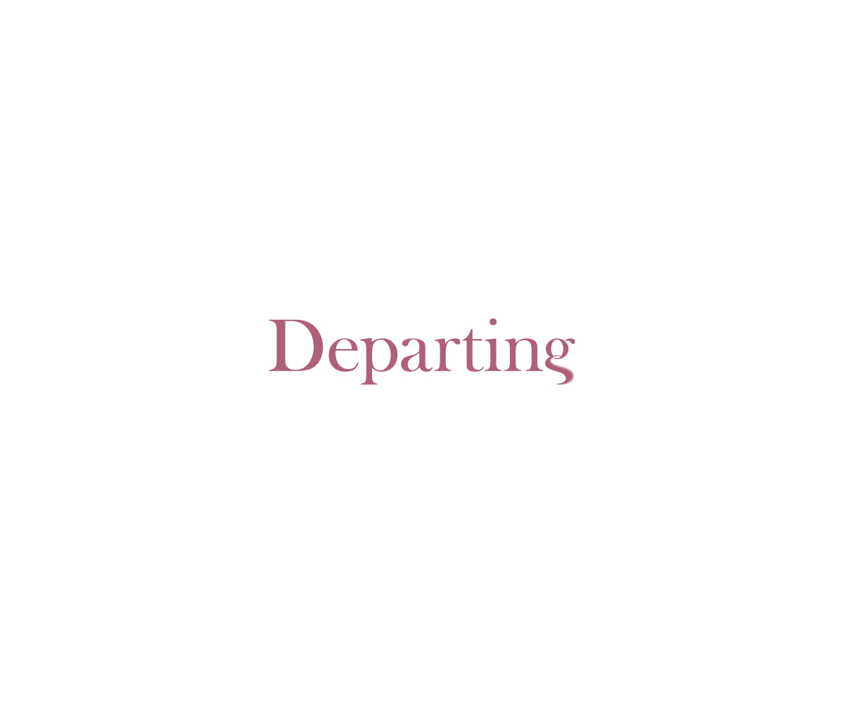 Logo Design by ink for Departing, LLC | Design #2697448