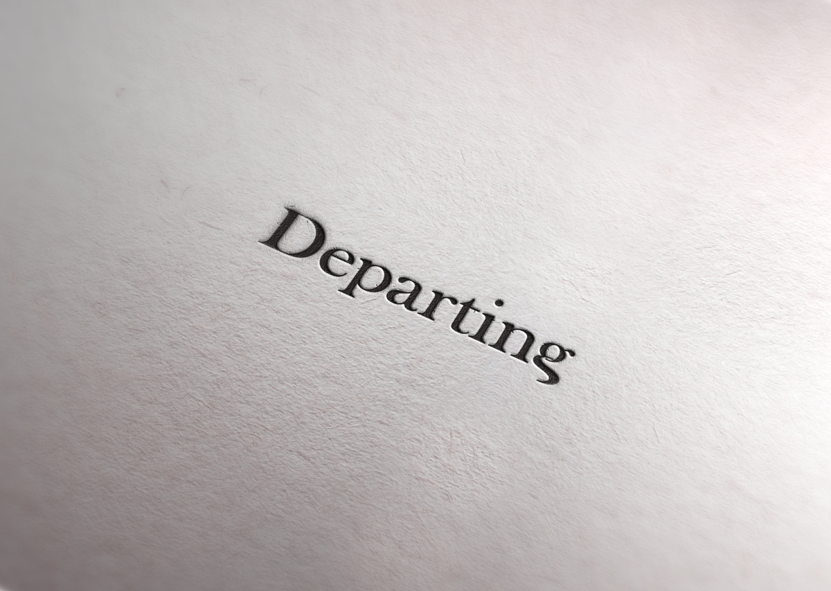 Logo Design by ink for Departing, LLC | Design #2697450