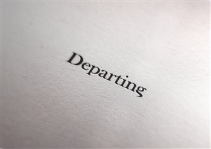Logo Design by ink for Departing, LLC | Design: #2697450