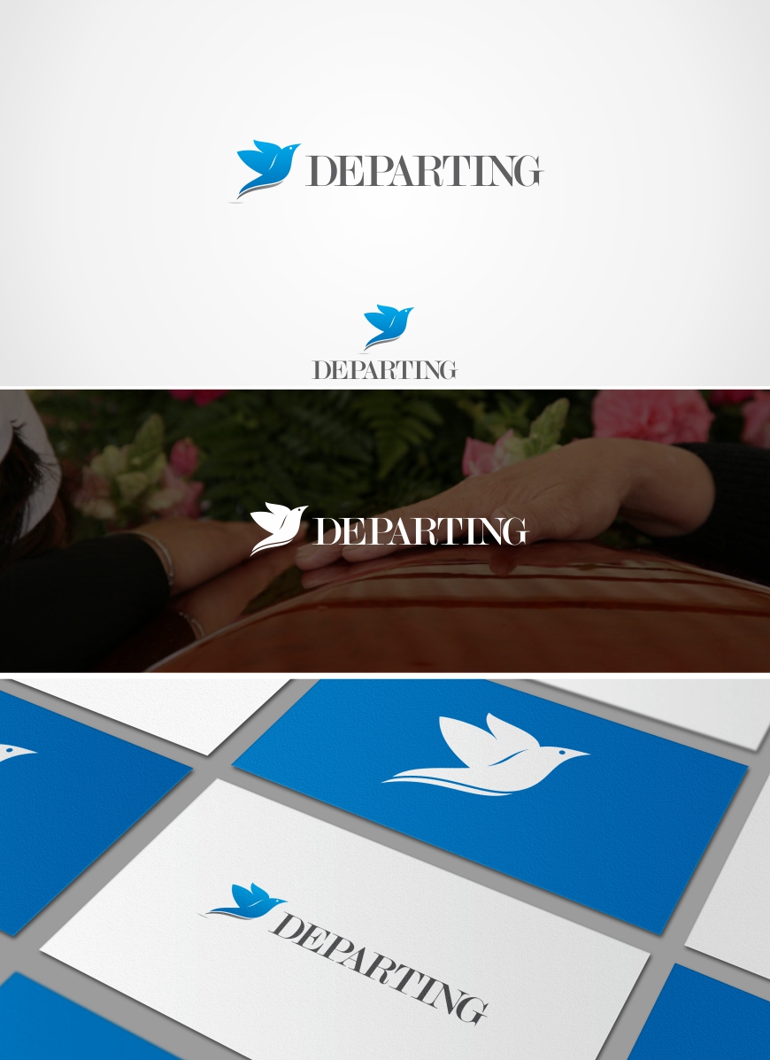 Diseño de Logo por Naavyd para Departing, LLC | Diseño #2708419