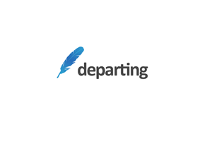Logo Design by Alexis for Departing, LLC | Design: #2737365