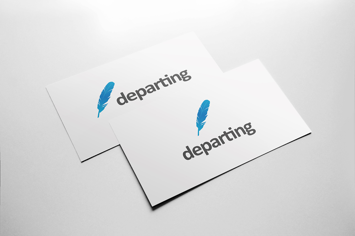 Logo Design by Alexis for Departing, LLC | Design #2737394