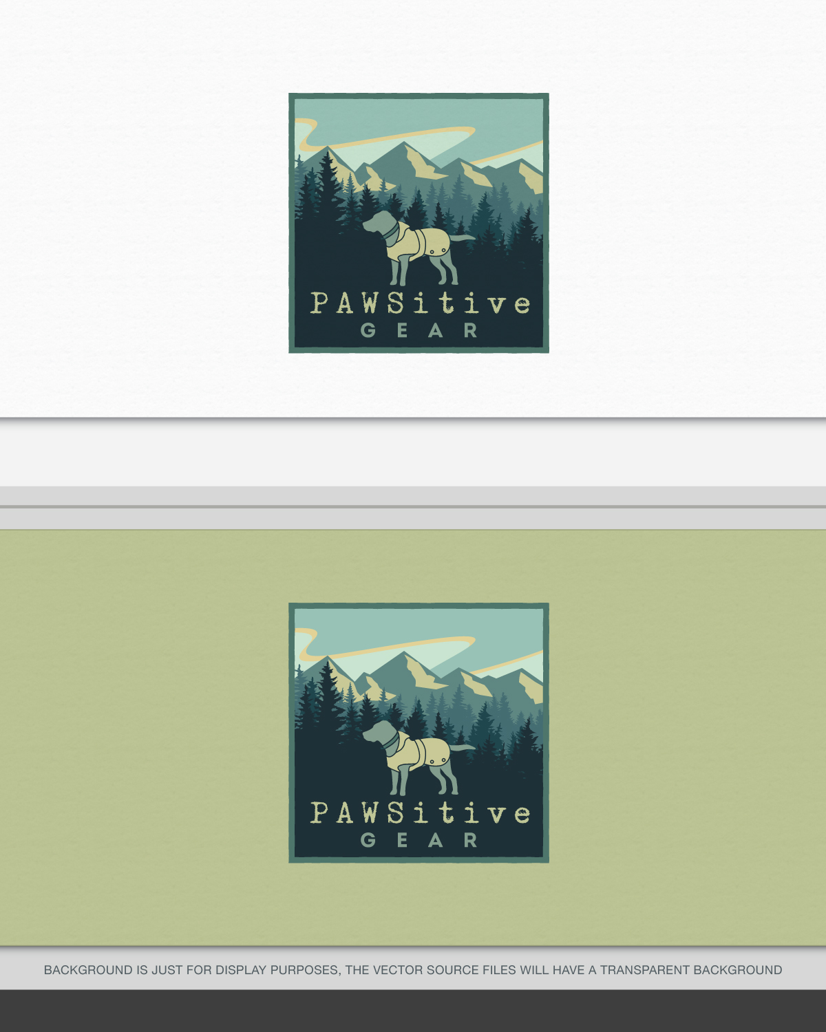 Diseño de Logo por AD-X para Pawsitive Gear | Diseño #17128010