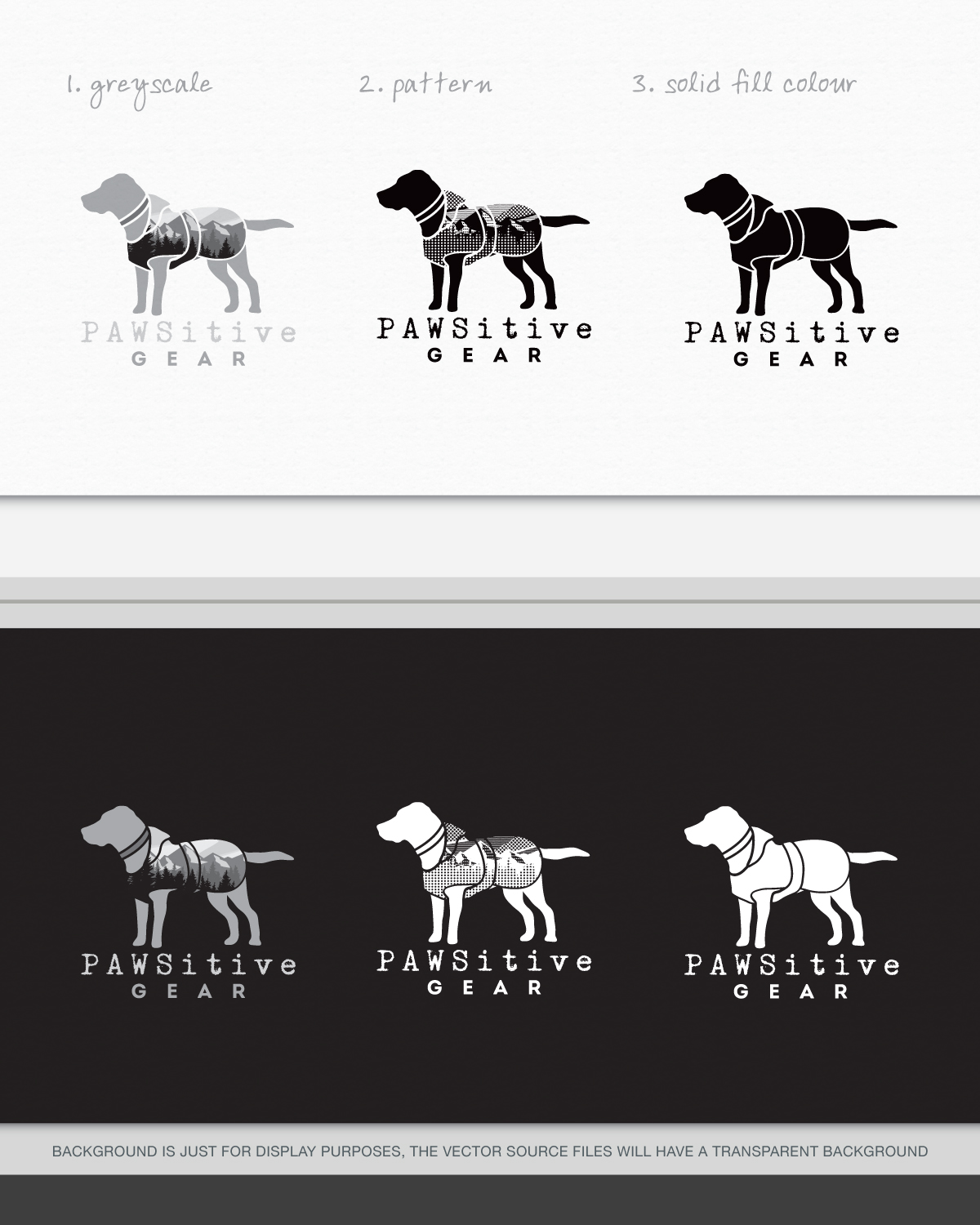 Logo Design by AD-X for Pawsitive Gear | Design #17246564