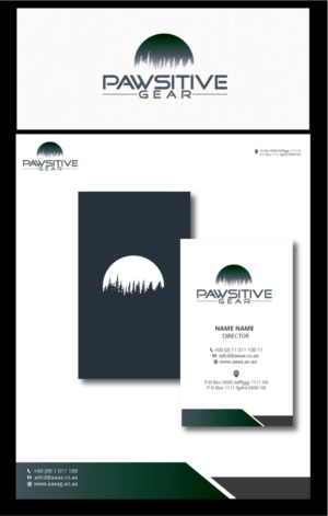 Diseño de Logo por zebronicgraphic para Pawsitive Gear | Diseño: #17090049