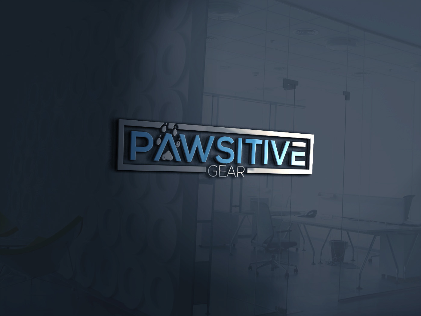 Diseño de Logo por Gross para Pawsitive Gear | Diseño #17035140