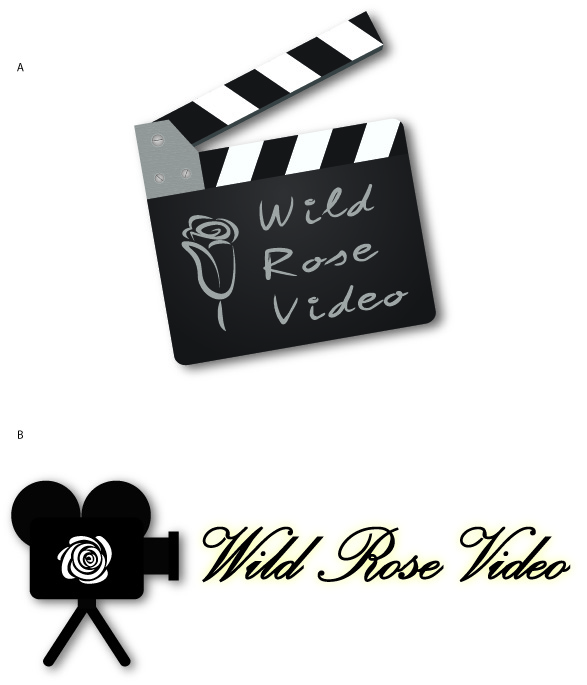 Logo Design by Boki for wild rose video | Design #45428
