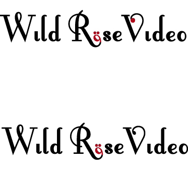 Logo Design by Squelsh Designs for wild rose video | Design #43846
