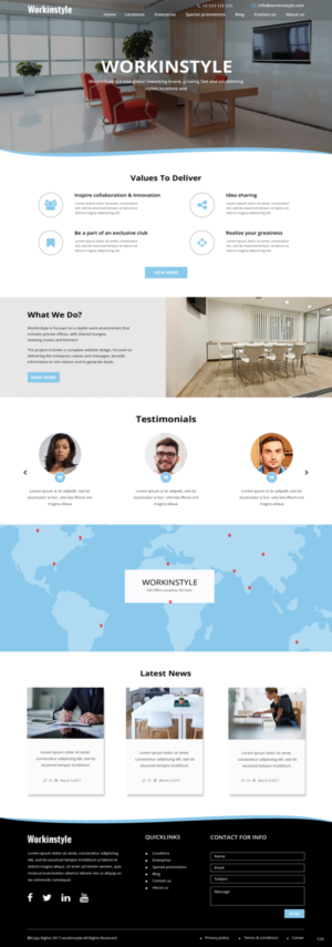 Diseño Web por pb para este proyecto | Diseño: #17051601
