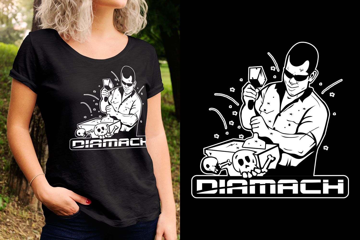Diseño de Camiseta por Impressive Solutions para DIAMACH Pty Ltd | Diseño #17026017