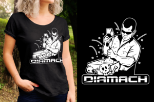 Diseño de Camiseta por Impressive Solutions para DIAMACH Pty Ltd | Diseño: #17026017