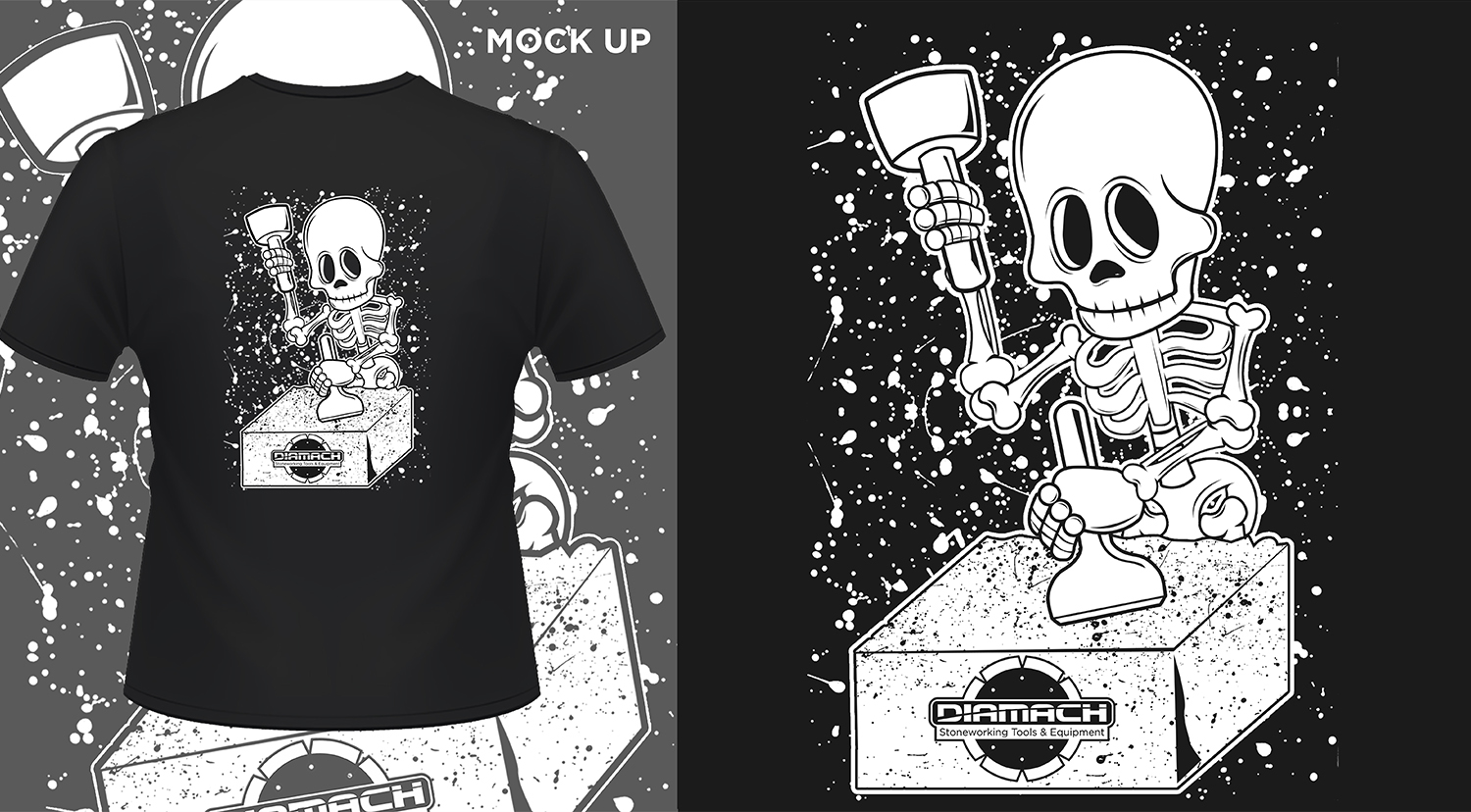 T-shirt Design by caloyandray for DIAMACH Pty Ltd | Design #17058011