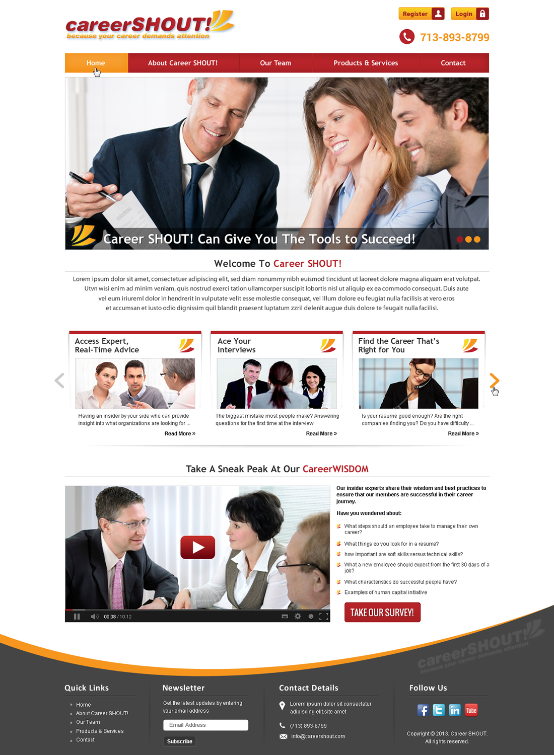 Web Design by Sbss for this project | Design: #2718979