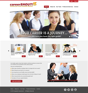 We provide career management services supported by 6 tools designed to assist our members in managin | Web-Design von Sbss