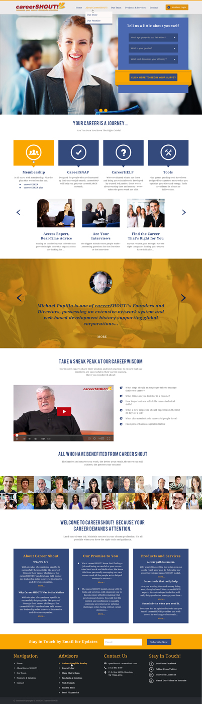 Web Design by Da Miracle for this project | Design #2742098