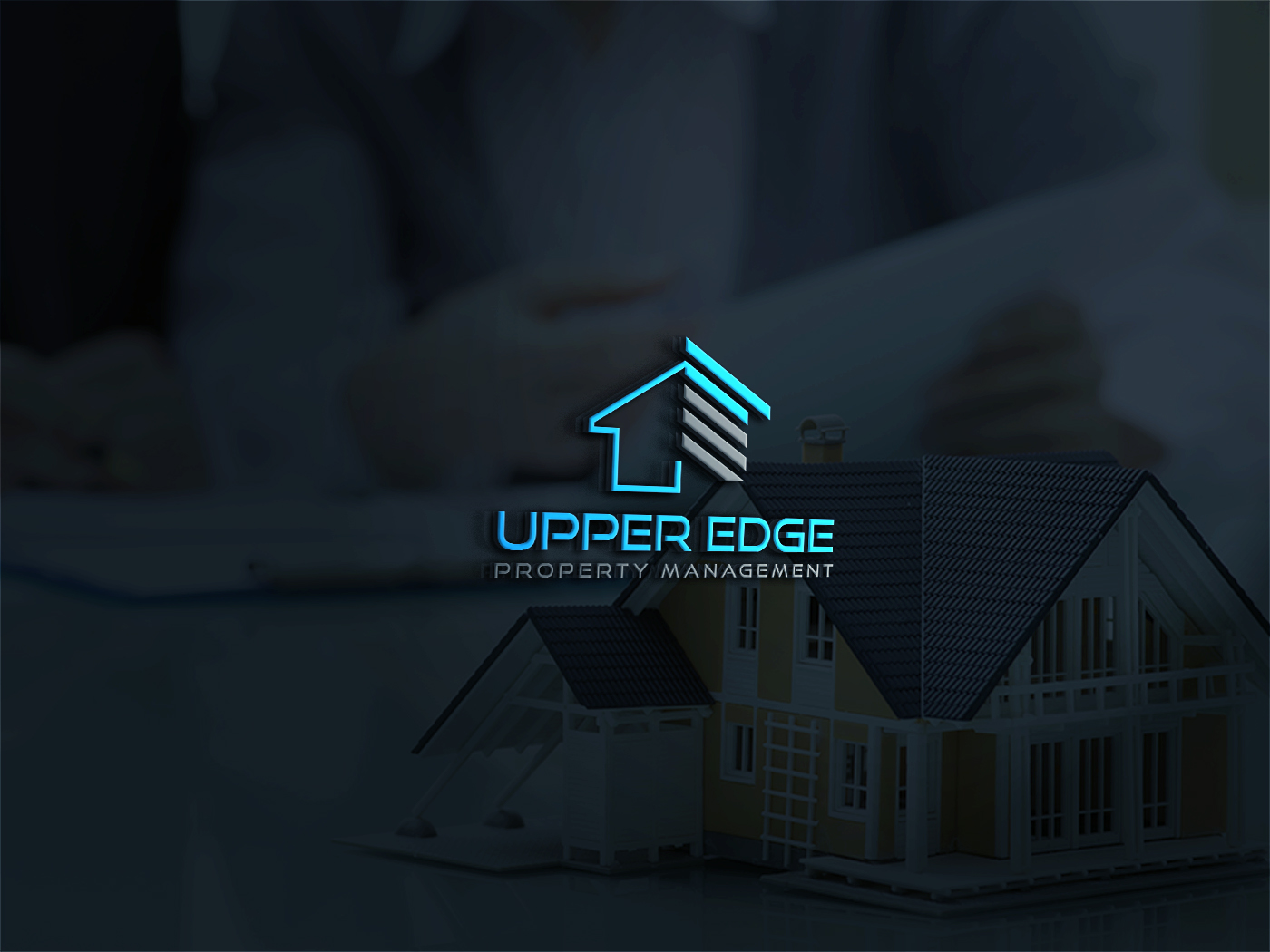 Logo Design by Deziners Zone for Upper Edge Property Management Inc. | Design #17077059