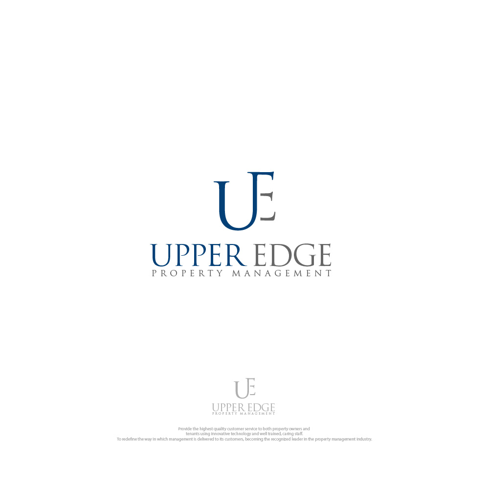 Logo Design by Kreativeideaz for Upper Edge Property Management Inc. | Design #17107427
