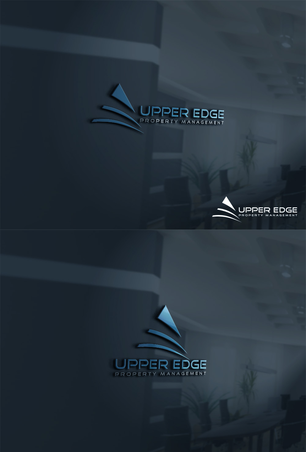Logo Design by Deep Night for Upper Edge Property Management Inc. | Design #17083073