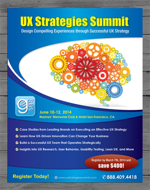 Design needed for Cover of Conference Brochure | Design de Flyer par Sbss