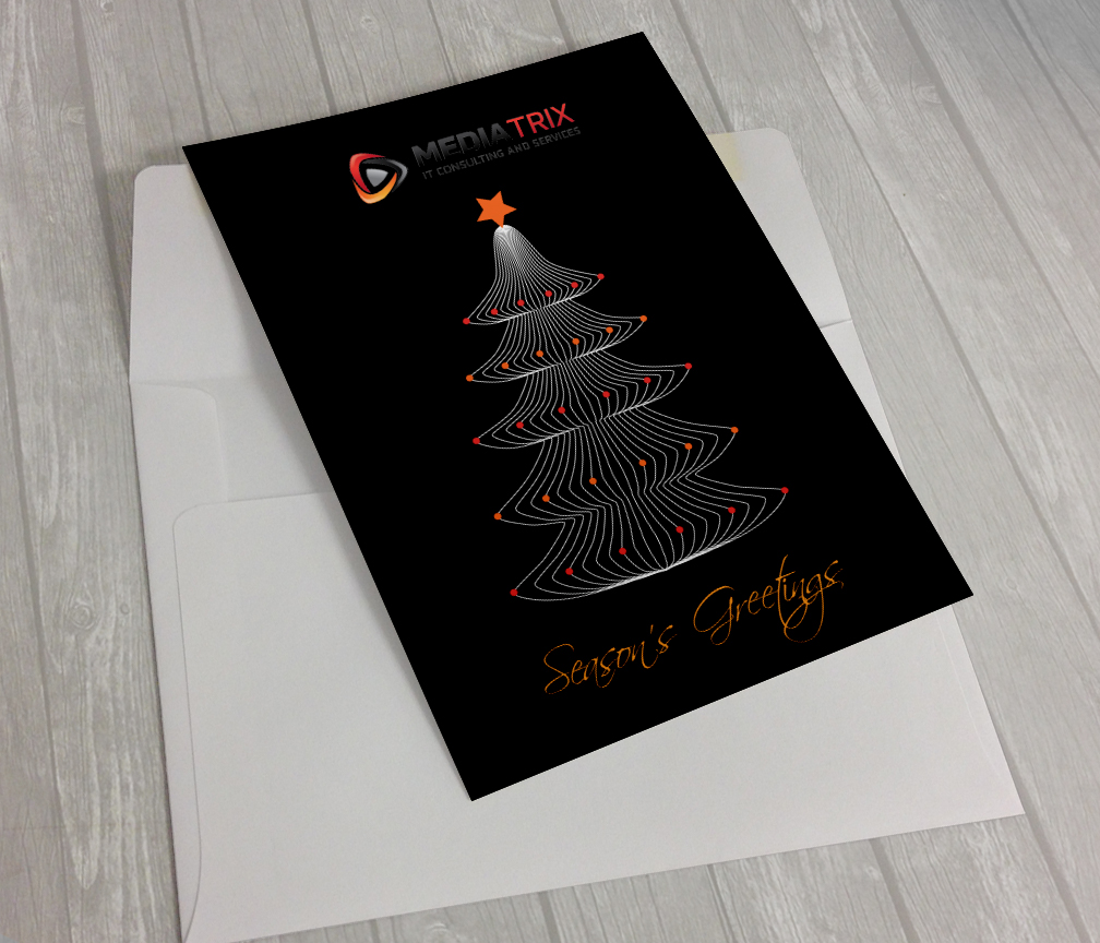 Greeting Card Design by yarbodesign for Mediatrix | Design #17039546