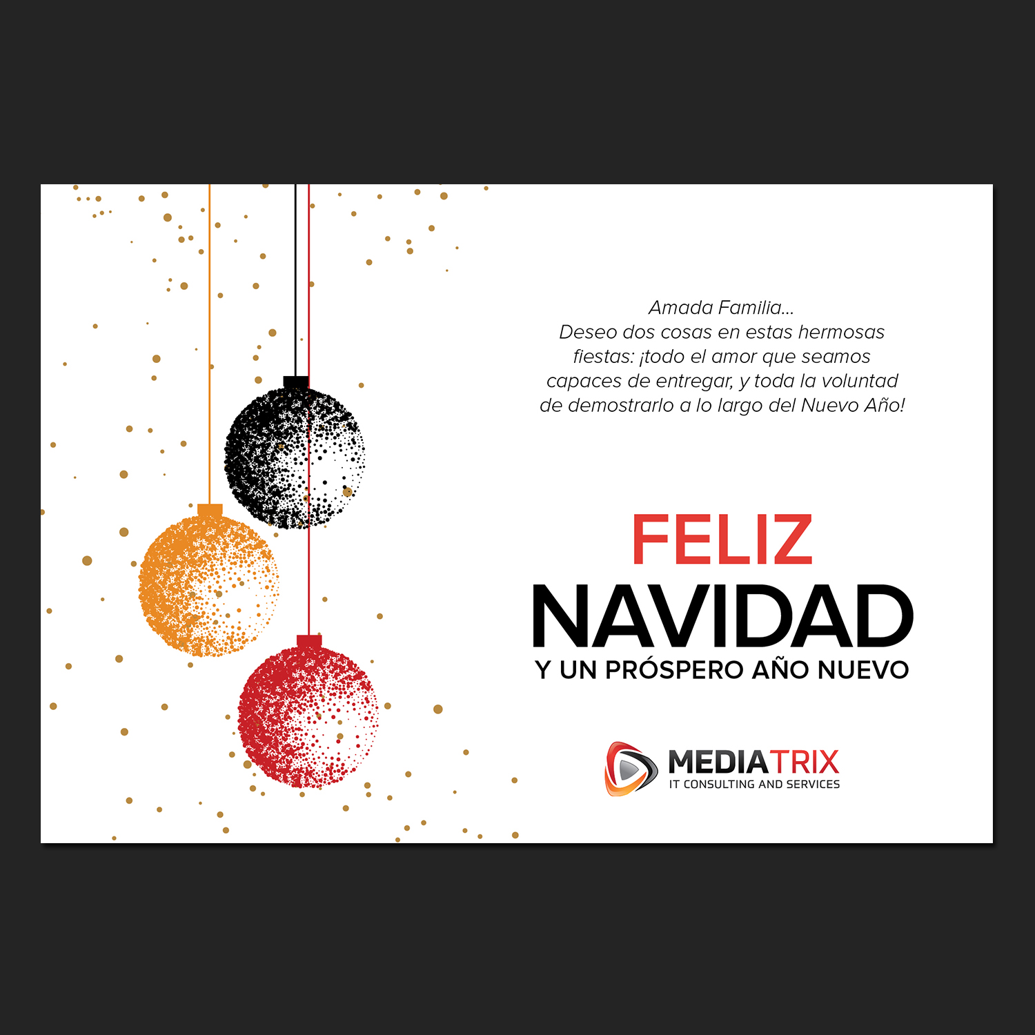 Greeting Card Design by banedsgn for Mediatrix | Design #17090019
