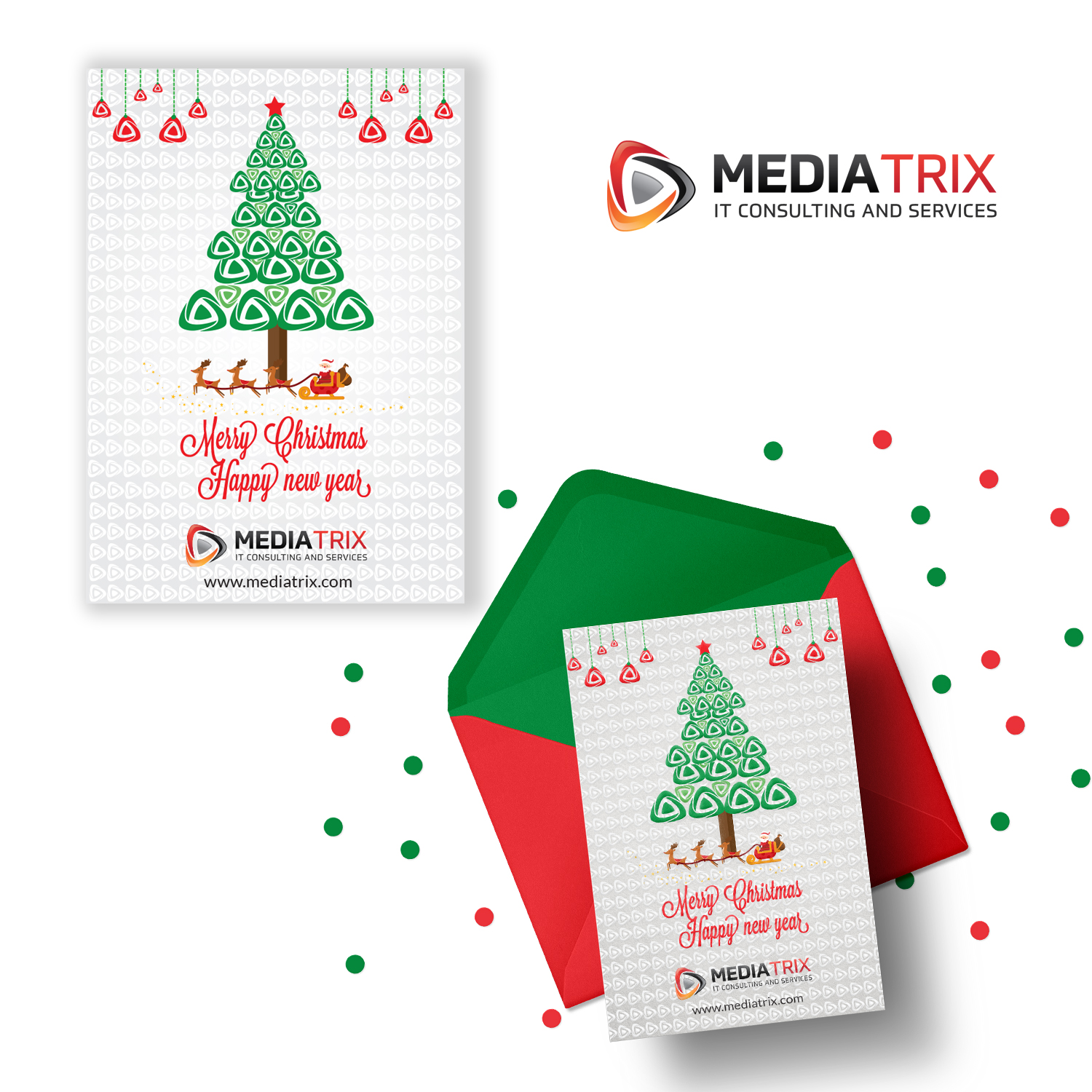 Greeting Card Design by velan.saravisu for Mediatrix | Design #17021181