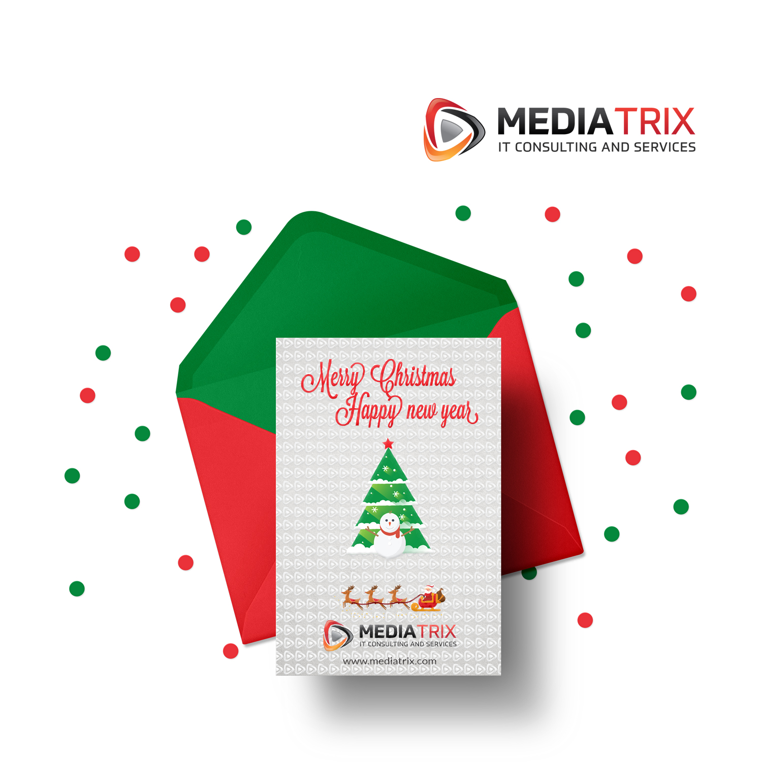 Greeting Card Design by velan.saravisu for Mediatrix | Design #17021197