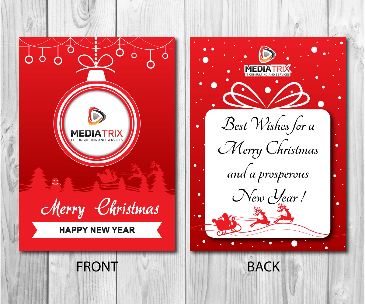 Greeting Card Design by ElenaHong for Mediatrix | Design #17045280