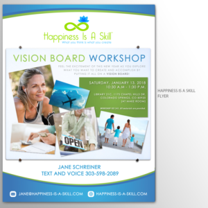 Flyer Design by LTC design for Happiness Is A Skill, LLC | Design #17029342